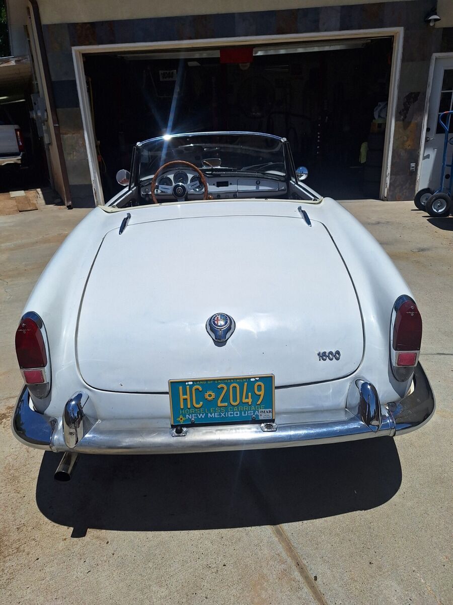 1964 alfa romeo giulia convertible 81,160 miles complete mechanical restoration!