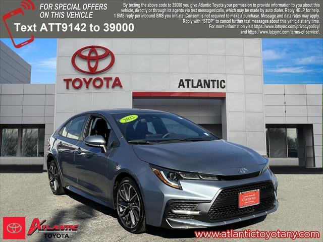2022 toyota corolla se