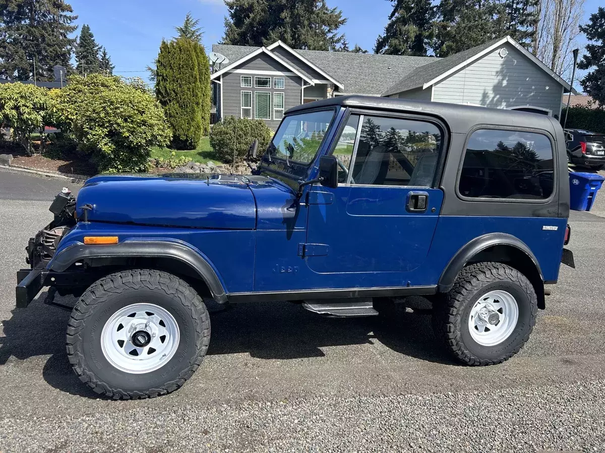 1982 jeep jeep suv blue cj7 holy grail limited edition no reserve