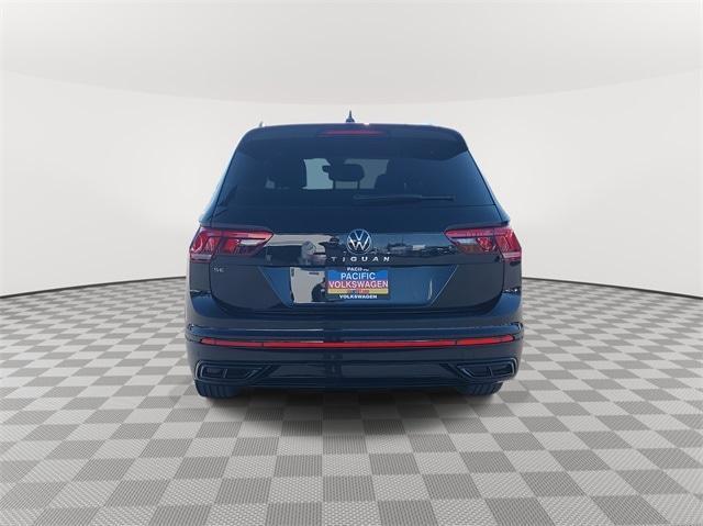 2022 volkswagen tiguan 2.0t se r-line black