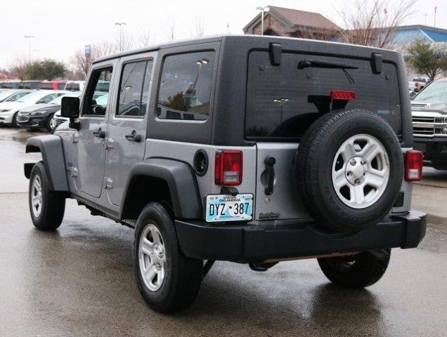 2014 jeep wrangler unlimited sport 4x4 sport 4dr suv for sale in norman, oklahoma