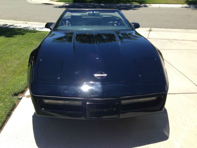 1987 chevrolet chevy corvette convertible manual