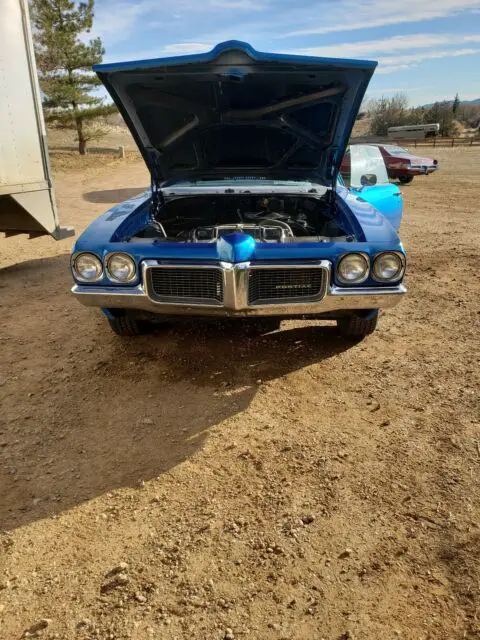 1970 pontiac tempest coupe blue rwd manual 2 dr