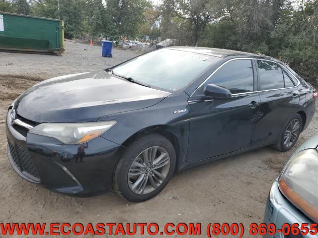 2017 toyota camry hybrid se