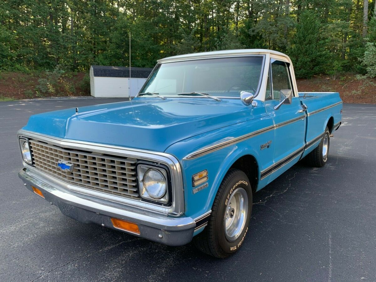 1972 chevrolet c10 pickup truck 1 owner, all original, super clean no rust 1971