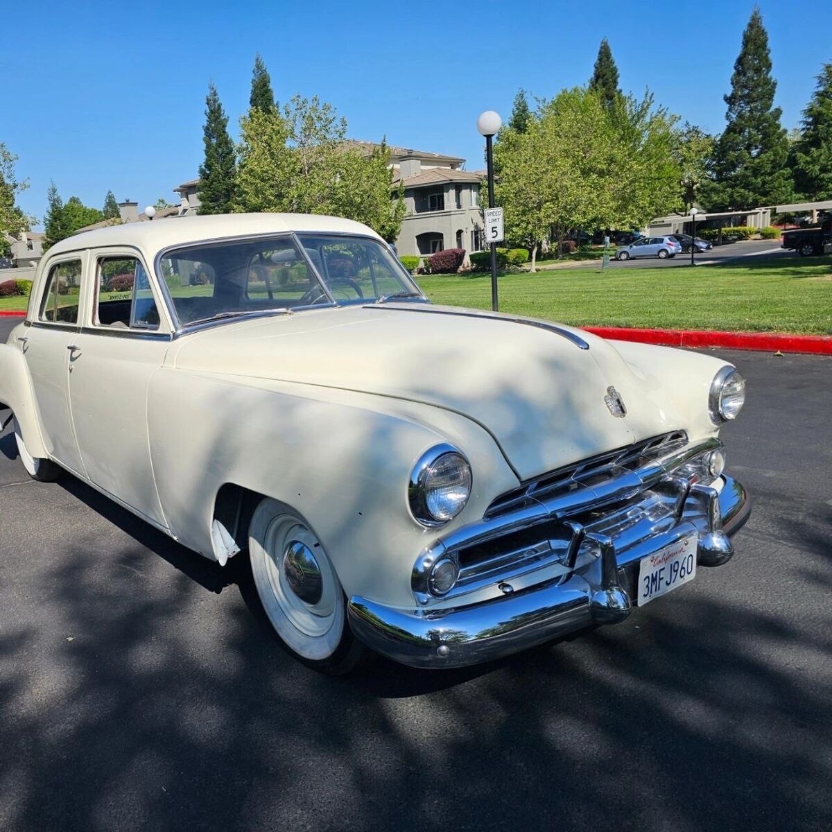 1951 dodge coronet sedan white