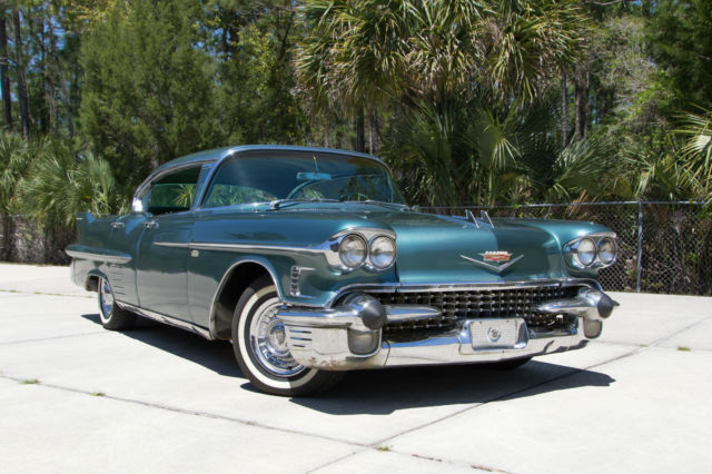 1958 cadillac deville series 62 sedan four-door hardtop