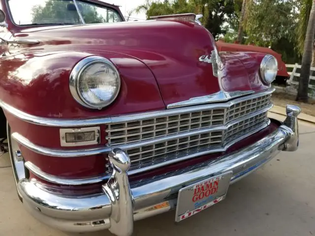 1948 chrysler windsor convertible,beautiful rare custom hot rod,real convertible