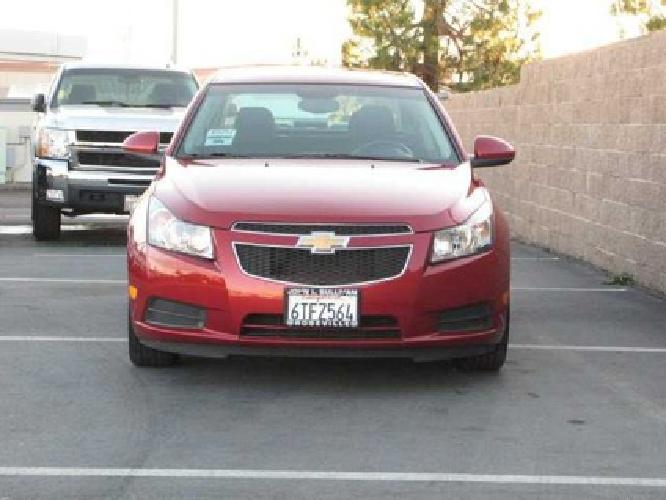 2012 chevrolet cruze lt w/1lt in roseville, ca