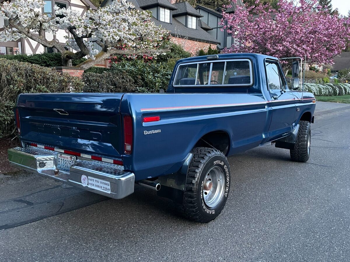 1976 ford f250 4x4 highboy 127k excellent condition 100% rust free