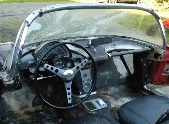 1962 corvette project, "real sale, car will sell"