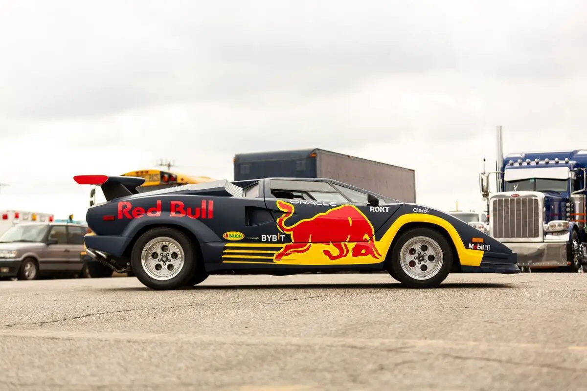 1989 lamborghini countach formula 1 red bull tribute car kit replica checko max