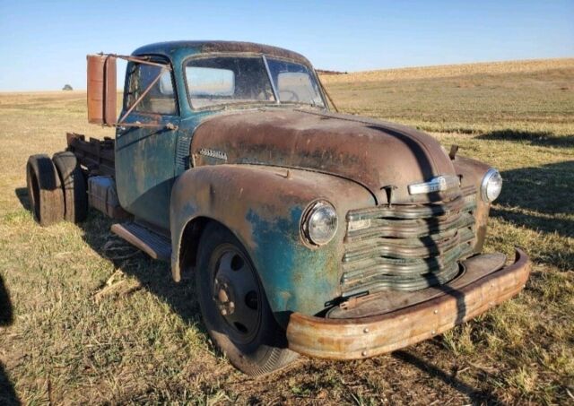 1947 chevrolet loadmaster pickup green rwd manual