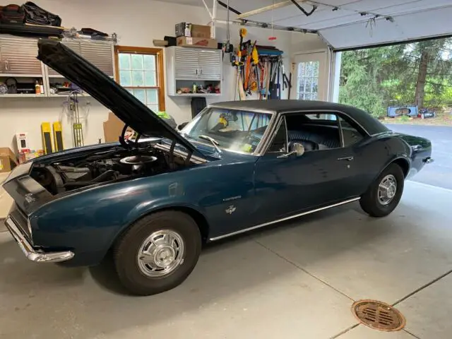 1967 chevy camaro-327-auto-numbers matching-45k miles-all original, not restored