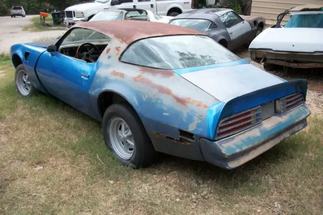 1978 pontiac trans am martinigue blue project