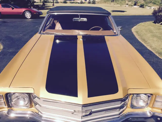 1971 chevrolet chevelle convertible-excellent condition