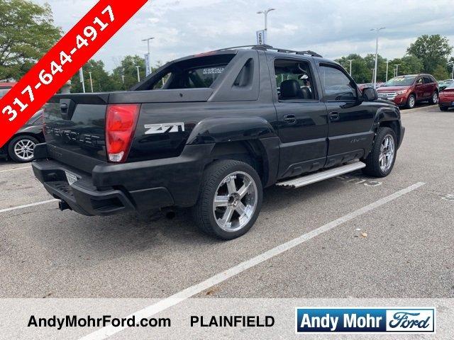 used 2003 chevrolet avalanche 4x4 plainfield, in 46168 for sale in cartersburg, indiana