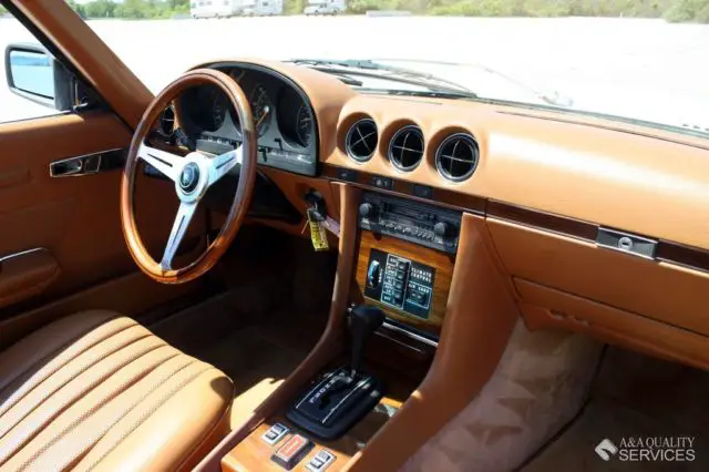 beautiful 1979 mercedes-benz 450sl hard and soft top convertible leather