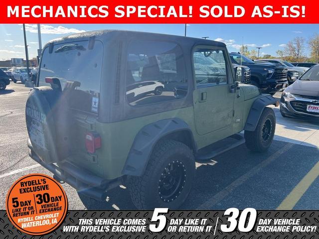 2002 jeep wrangler x