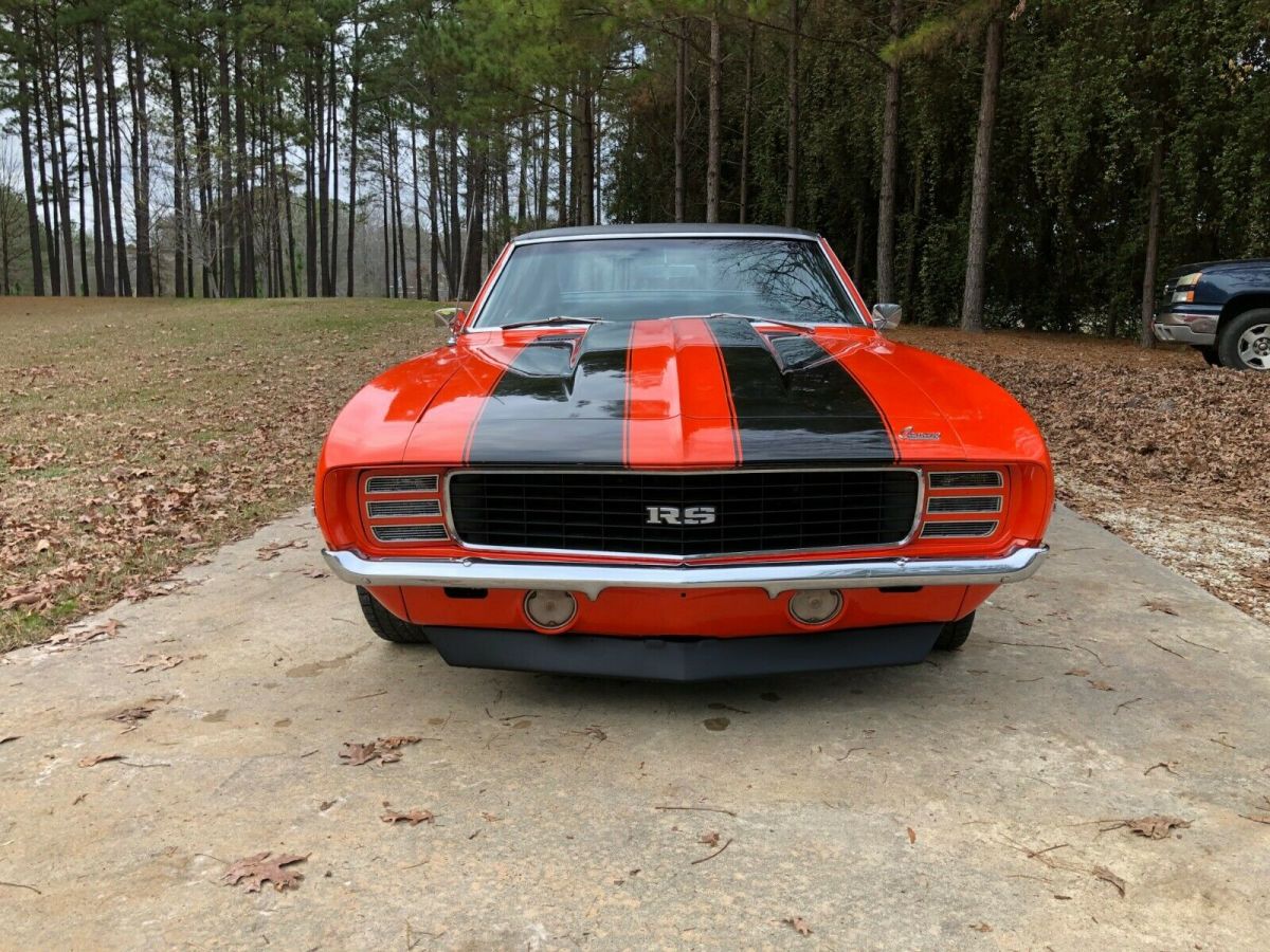 1969 chevrolet camaro rally sport rs