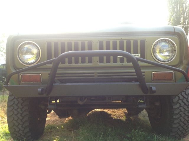 1973 international scout ii with fuel injected v8 no reserve