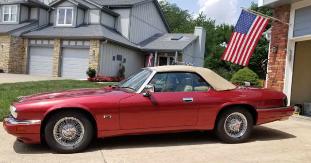1994 jaguar xjs convertible 2+2 low miles - no reserve!