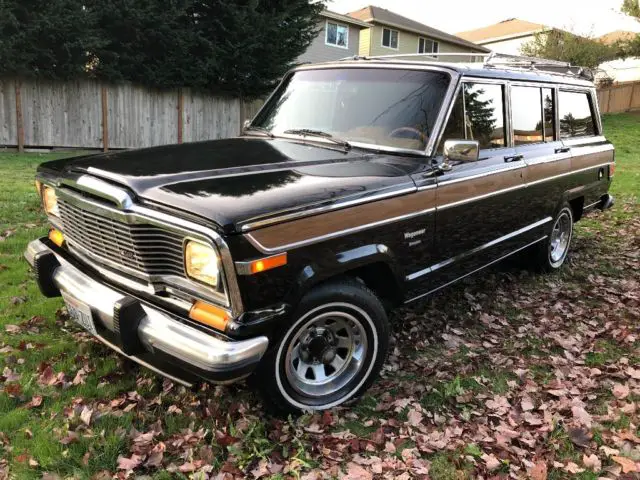 1982 jeep wagoneer brougham barn find!! at no reserve !!!!!!