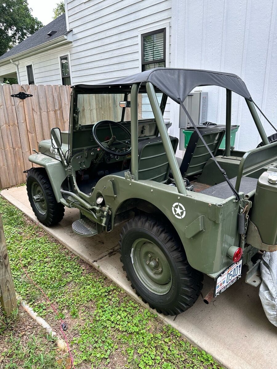 1946 jeep cj2 a green
