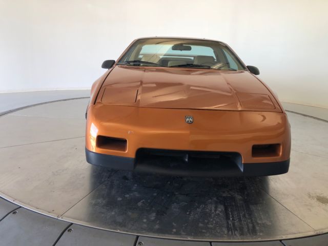 1986 pontiac fiero se sunburst orange exterior, low miles, clean carfax