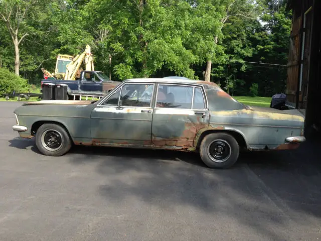 73 opel admiral four door 6 cylinder engine