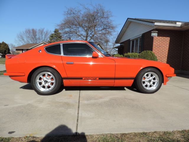 1974 datsun 260z restored in 2007