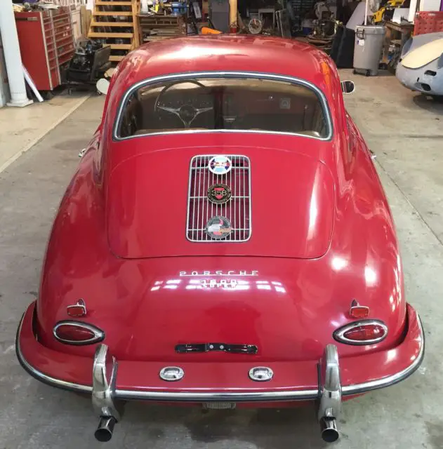 1960 porsche 356 b coupe