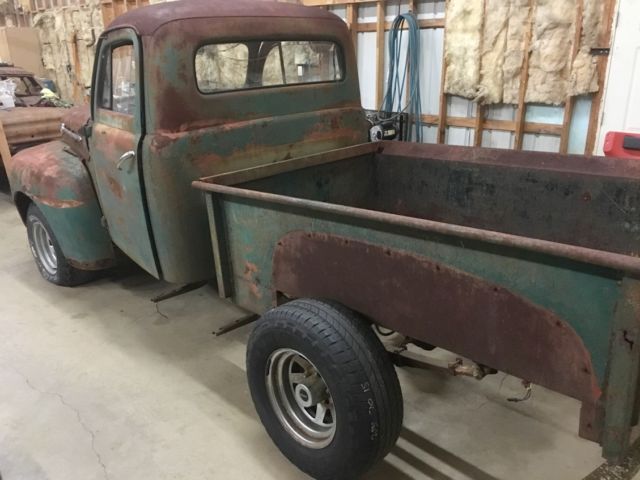 ***no reserve!*** 1952 ford f-100 swb - v8 meadow green