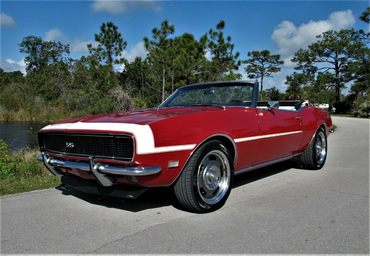 1968 camaro rs/ss convertible resto mod, lsx engine, 4l70e, vintage air
