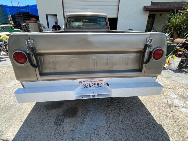 1964 dodge d100 pickup green rwd manual