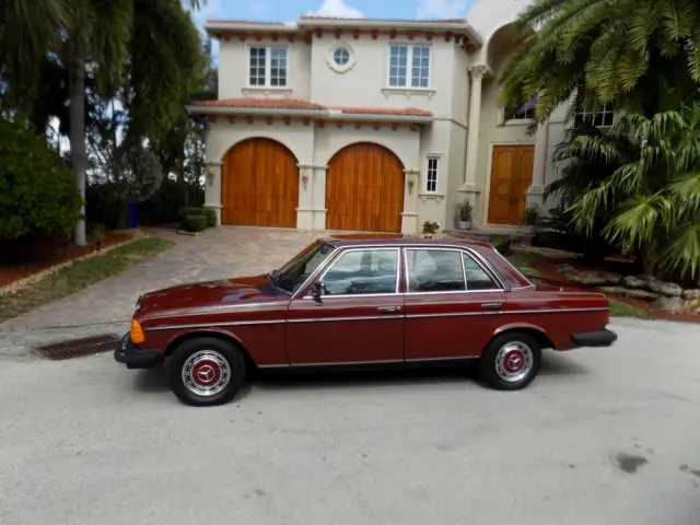 1982 mercedes 240 d 4 speed manual only 97 k miles 2 owners serviced and detail
