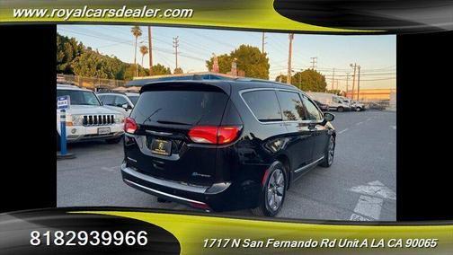 2018 chrysler pacifica hybrid