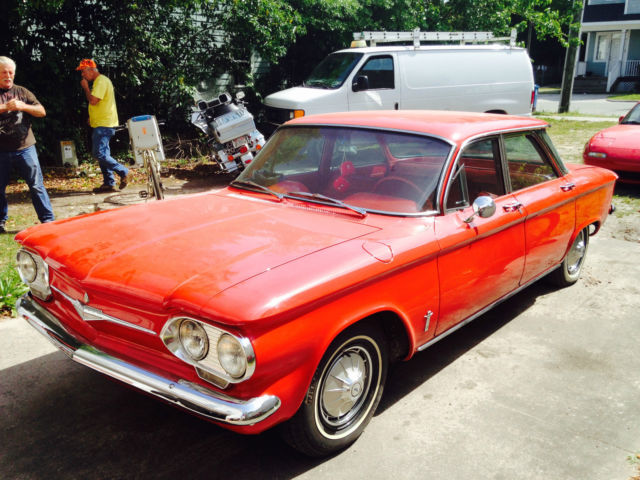 original 1961 chevrolet corvair monza 900 - only 23,000 actual miles