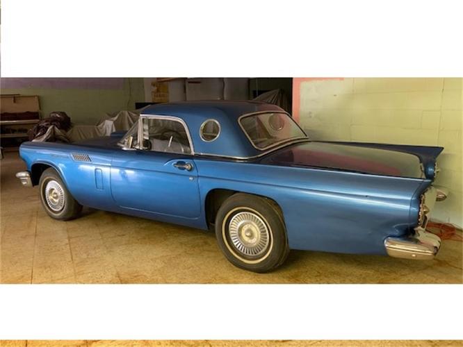 1957 ford thunderbird in plainview, texas