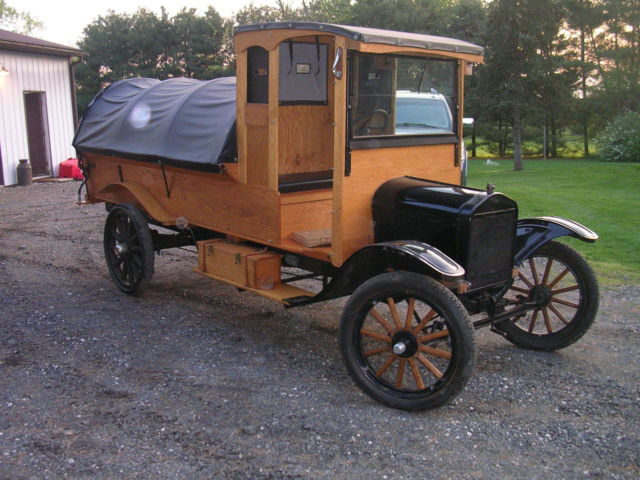 antique truck 1915 ford model t ton & quarter tt restored parade ready beautiful