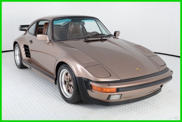 1988 porsche 911 930turbo slant nose (505), nougat brown metallic, very original