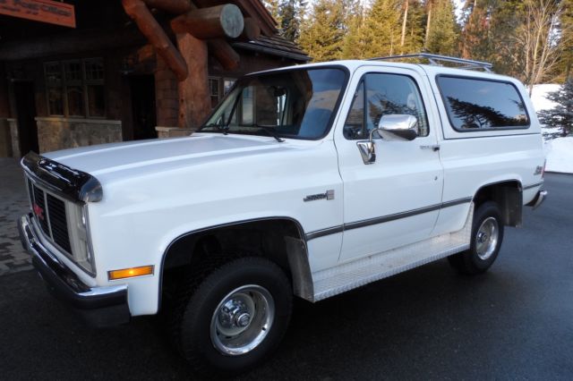 1987 gmc jimmy/ chevy blazer sierra classic 4x4 one owner rust free survivor