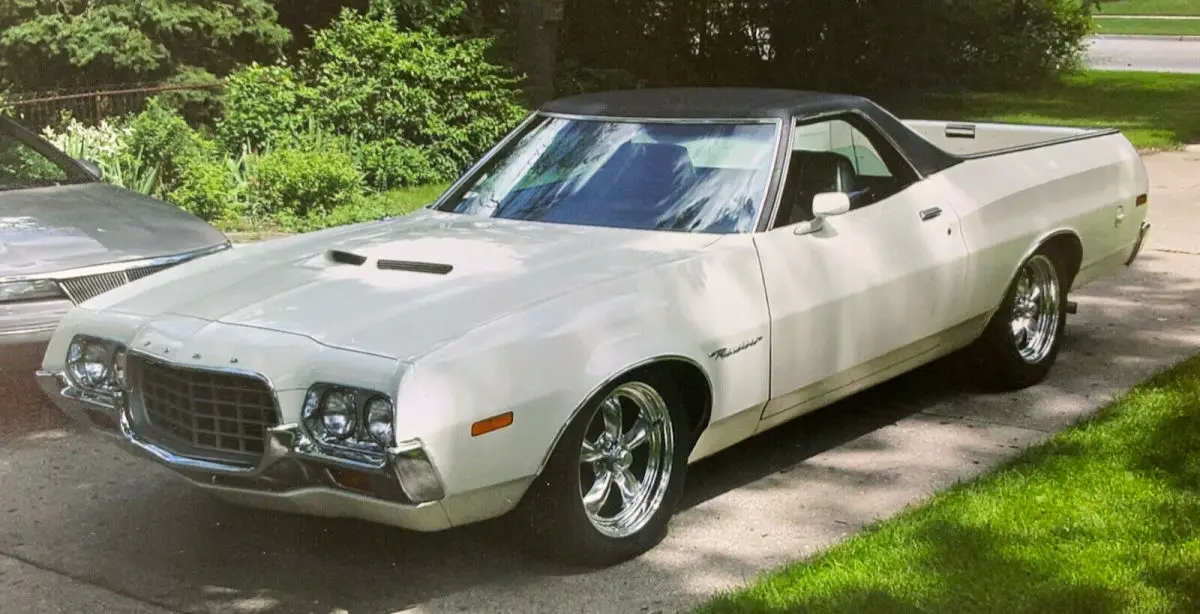 1972 ford ranchero gt *1 owner *27k original miles *amazing