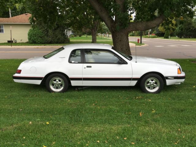 1985 ford thunderbird turbo coupe, 5-spd, only 89,xxx miles