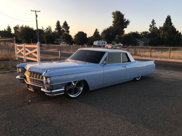 1964 cadillac coupe deville bagged hot rod custom