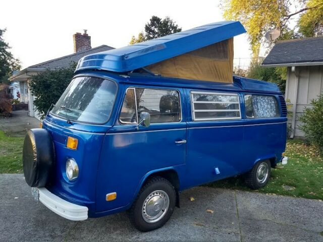 1973 vw bus campervan runs great see video of it driving 12,500 mi on new engine