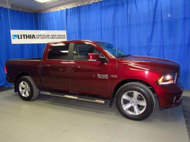 2016 ram 1500 4x4 crew cab sport for sale in anchorage, alaska