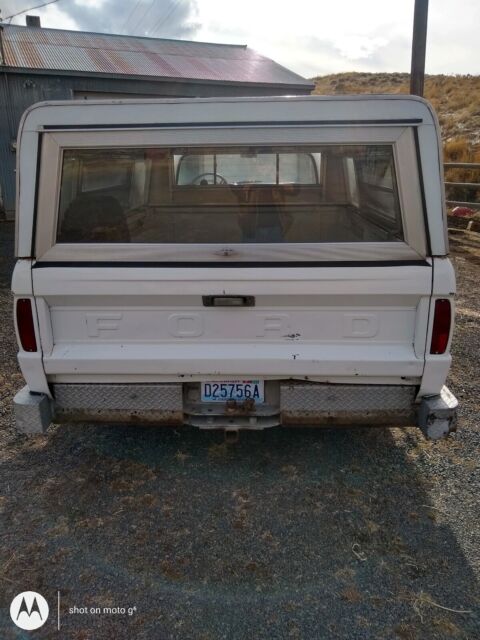 1965 ford f100 white rwd automatic deluxe