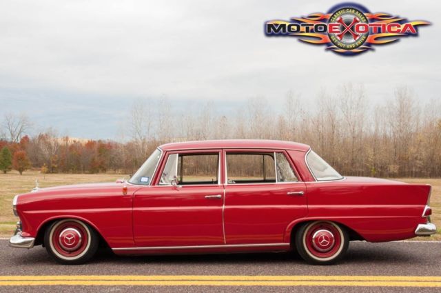 1965 mercedes-benz 190c fin tail, 1.9l, 4-spd man, air ride suspension, look