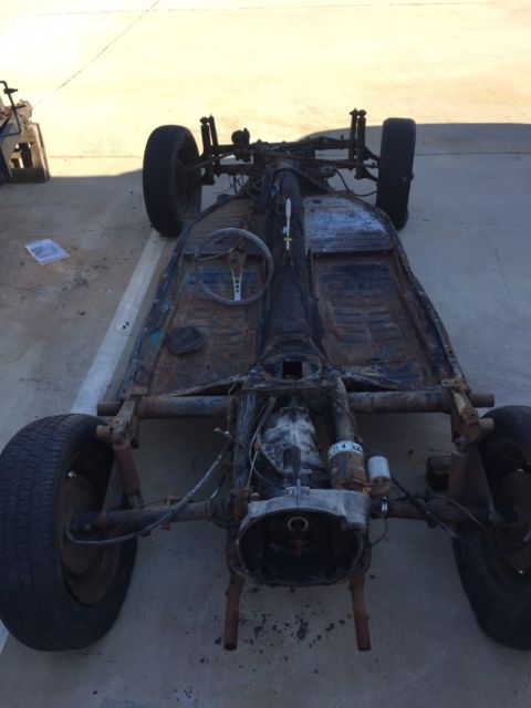 1957 vw beetle rolling chassis